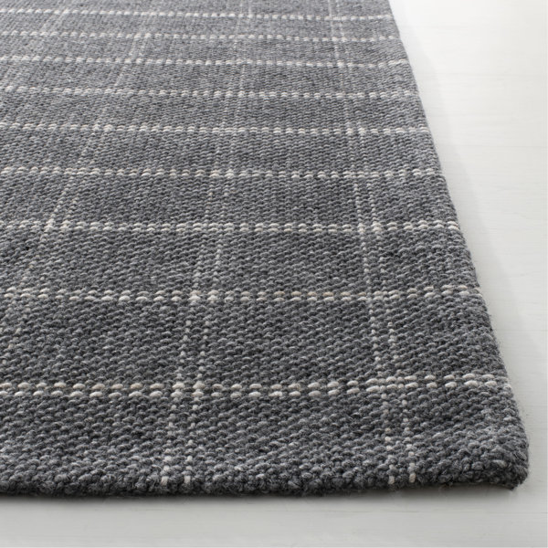Lauren Ralph Lauren Tamworth Handmade Flatweave Charcoal Rug & Reviews
